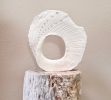 Ocean Inspired Ceramic Seashell | Feng Shui | Sculptures by Elena Miller. Item composed of ceramic compatible with minimalism and contemporary style