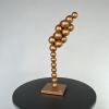 Spikelet sculpture | Sculptures by IRENA TONE. Item made of wood works with minimalism & art deco style