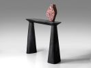 Black Stone Console Table - Toki Series in Bio Concrete | Tables by Donatas Žukauskas. Item composed of cement in minimalism or contemporary style
