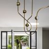 Dia Chandelier Config 2 | Chandeliers by Ovature Studios. Item made of metal