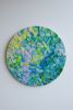 Meadow | Mixed Media by Corrie in Color. Item made of leather compatible with contemporary style