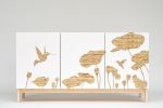 Hummingbird Console | Media Console in Storage by Iannone Design. Item composed of maple wood