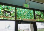 Mosaic Entryway | Art & Wall Decor by JK Mosaic, LLC | Olympia Pediatrics PLLC in Olympia. Item composed of glass