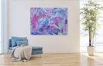 Stay Longer | Oil And Acrylic Painting in Paintings by Swann Freslon. Item made of canvas & synthetic