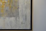 Ice Cube 4 | Oil And Acrylic Painting in Paintings by Jill Krutick. Item composed of canvas and synthetic