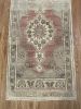 Hand-woven Turkish Rug Doormat| 1.11 x 3.10 | Small Rug in Rugs by Wool and Rug. Item composed of wool compatible with boho and contemporary style