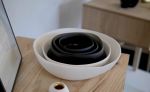 Purist Medium Bowl | Dinnerware by Tina Frey | Wescover Gallery at West Coast Craft SF 2019 in San Francisco. Item made of synthetic