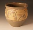 Yellow Slipped Flower Pot | Vase in Vases & Vessels by Hamish Jackson Pottery. Item made of stoneware