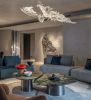 Crescent Steel Wall Sculpture — Nitush Aroosh | Wall Hangings by Nitush Aroosh. Item made of steel works with contemporary & eclectic & maximalism style
