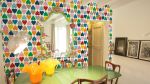 Wallpaper for Glamora | Wall Treatments by Emeline Tate | Via Solferino, 27 in Milano