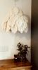 Boho Chandelier | Chandeliers by Lisa Haines. Item made of fiber works with boho style