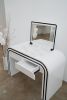 The Debutante Vanity | Console Table in Tables by Bezier Home. Item made of wood works with mid century modern & contemporary style