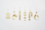 Aurora Wall Hanging in Polished Brass | Wall Sculpture in Wall Hangings by Circle & Line. Item composed of brass in contemporary or modern style