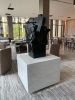 Black Quartz | Sculptures by Chloe Hedden | AC Hotel by Marriott Dallas Frisco in Frisco. Item composed of wood