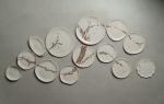 Boya Val Wall Art 1 | Wall Sculpture in Wall Hangings by Boya Porcelain. Item composed of ceramic and synthetic in contemporary or mediterranean style
