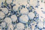 Breezy Hydrangeas | Oil And Acrylic Painting in Paintings by Dana Mooney Art. Item composed of synthetic