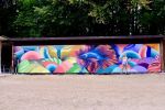 WASSERSKI MURAL | Street Murals by Nathan Brown. Item made of synthetic