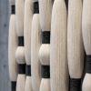Large Geometric Macrame Wall Hanging | Wall Hangings by Sarmal Design. Item made of cotton with metal works with minimalism & japandi style