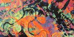 Noodled | Oil And Acrylic Painting in Paintings by Anne Blenker