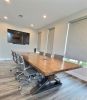 The Executive Conference Table | Tables by The Strong Oaks Woodshop. Item made of oak wood with metal works with minimalism & contemporary style