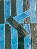 7.5x30cm Handmade Tile | Tiles by MF Art Ceramic. Item composed of cement in contemporary or eclectic & maximalism style