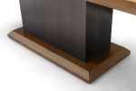 Barcelona Dining table Walnut | Tables by Greg Sheres. Item made of walnut