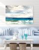 Clouds and Sea | Oil And Acrylic Painting in Paintings by Jenny Partrite. Item composed of canvas and synthetic