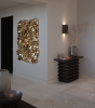 Golden Dendriet | Wall Sculpture in Wall Hangings by John Breed. Item composed of wood & synthetic