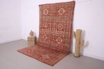 Vintage Handmade Boujaad Rug 6 x 10.3 ft - Old Moroccan rug | Area Rug in Rugs by BerberHand. Item composed of wool in traditional style
