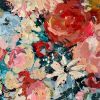 ‘Candyfloss blooms’ | Oil And Acrylic Painting in Paintings by Tipperleyhill. Item made of canvas & synthetic