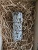 Handmade Wooden Box with Smudge Kit | Decorative Box in Decorative Objects by QUALITY OF LIFE. Item made of birch wood works with transitional style