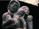 Vermont Family | Public Sculptures by Jim Sardonis | Gifford Medical Center in Randolph. Item made of marble