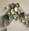 Large Abstract Metal Wall Sculpture: Modern Home Decor | Sculptures by Sarmal Design. Item made of metal works with minimalism & mid century modern style