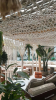 Boho Macrame Curtain Handcrafted for Pergola Indoor Outdoor | Curtains & Drapes by Dimitar Kostadinov | COYA Pool in Marbella