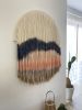 Circular Wall Art, Ornament wall decor | Tapestry in Wall Hangings by Olivia Fiber Art. Item composed of birch wood & wool compatible with boho and mid century modern style