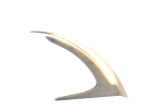 AURA  Desk Lamp (one-off design piece) | Table Lamp in Lamps by RUBERTELLI DESIGN. Item composed of aluminum and marble