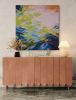 "Opening Sight", Original Oil on Canvas, 46x44 | Oil And Acrylic Painting in Paintings by Cameron Schmitz. Item made of wood & canvas compatible with contemporary and mediterranean style