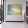 Floral Abstract Landscape Painting Etude by Dorothy Fagan | Mixed Media in Paintings by Dorothy Fagan Fine Arts. Item composed of canvas compatible with mid century modern and contemporary style