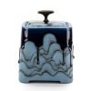 Blue wave mugs | Drinkware by Single-Tooth Productions. Item made of ceramic