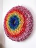 Circular weaving | Tapestry in Wall Hangings by Nova Mercury Design. Item composed of metal and fiber