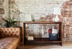 Live Edge Walnut Entry Table | Console Table in Tables by Alicia Dietz Studios. Item made of walnut