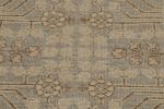 Rug & Kilim Distressed Khotan rug in Gray with Beige-Brown | Area Rug in Rugs by Rug and Kilim