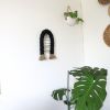 Small Jute Arch | Wall Sculpture in Wall Hangings by YASHI DESIGNS. Item in mid century modern or contemporary style