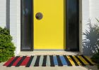 Rainbow Road Runner | Runner Rug in Rugs by Paige Russell, ELOI. Item composed of fiber