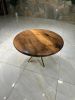 Walnut Coffee Table - End Table - Side Table | Tables by TigerWoodAtelier. Item made of oak wood works with boho & minimalism style