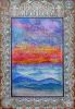 Arizona Sunset Ketubah | Oil And Acrylic Painting in Paintings by Judith Joseph. Item made of paper