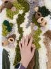 Unique coral reef wall art | Tapestry in Wall Hangings by Awesome Knots. Item composed of wood & cotton