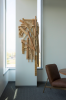 "Untitled" | Wall Sculpture in Wall Hangings by ANTLRE - Hannah Sitzer | Google RWC SEA6 in Redwood City. Item composed of wood