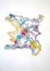 Fiber Paintings | Mixed Media by Emma Balder. Item composed of fabric and paper