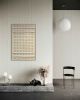 Pop Art Dots PAD4830 B | Mixed Media in Paintings by Michael Denny Art, LLC. Item made of bamboo with cotton works with minimalism & contemporary style